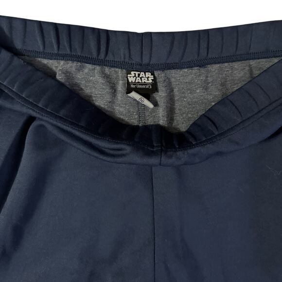 Star Wars Dark Blue Thermal Sweatpants Millenium Falcon 2XL - Picture 2 of 5